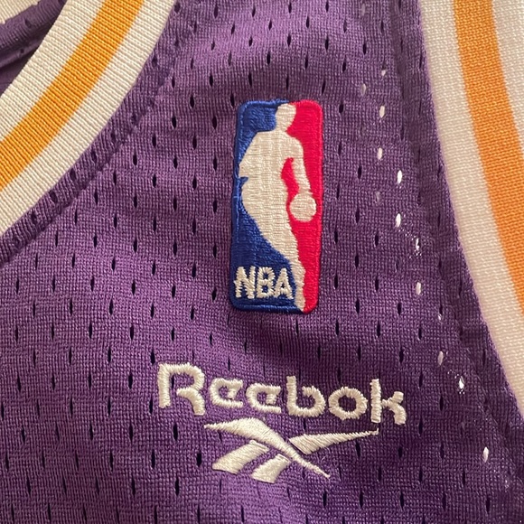 Vintage 80s DS Collectible/Embroidered Reebok #33 Kareem Abdul Jabbar Jersey - Picture 5 of 8